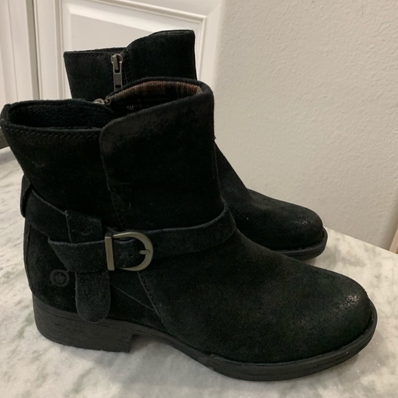 NWT Born Syd Distressed Suede Leather Ankle Boots - Picture 4 of 8